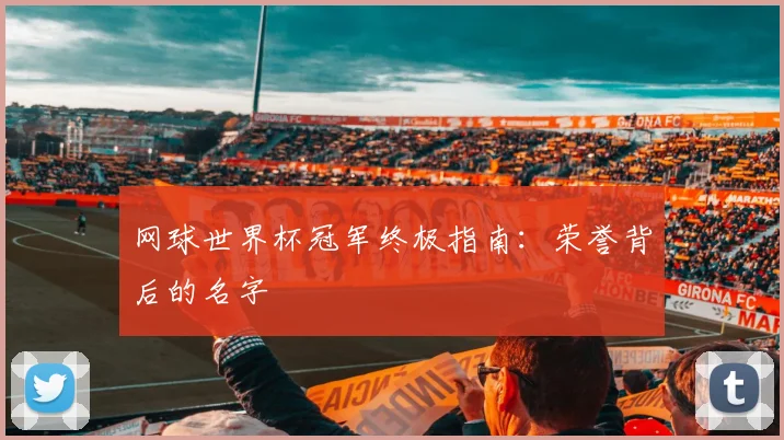 网球世界杯冠军终极指南：荣誉背后的名字